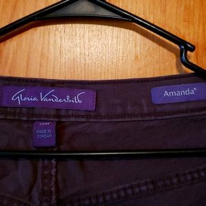 Gloria Vanderbilt Amanda Brown Jeans